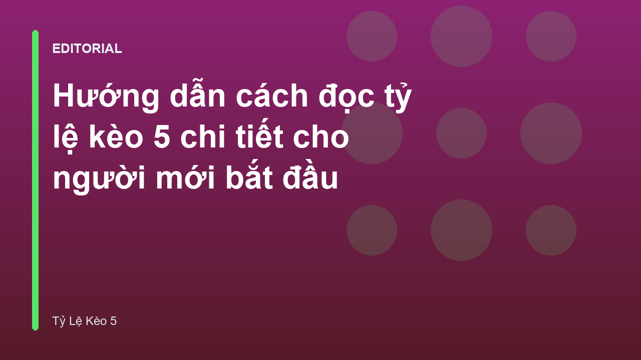 Hướng dẫn đọc tỷ lệ kèo bóng đá cho người mới